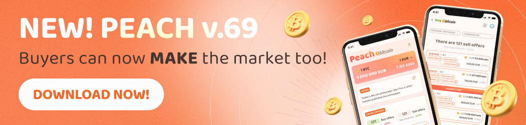 Symmetry Unlocked – a two-sided Bitcoin marketplace. Peach v.69